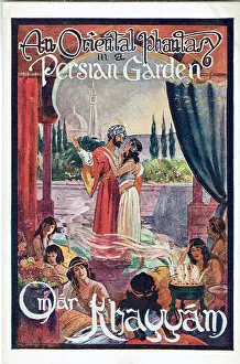 An Oriental Phantasy in a Persian Garden by Omar Khayyam