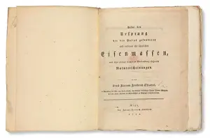 Meteorite Prints: On the Origin of the Pallas Iron and Others Similar to it