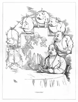 Ears Prints: Origin Species, CH Bennett, Fat man - pig