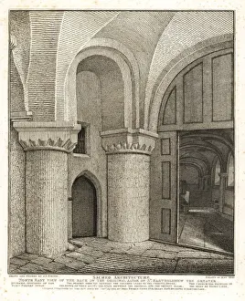 Bartholomew Prints: Back of the original altar of St. Bartholomew