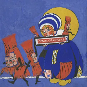 Surprised Gallery: Original Artwork - Christmas Cracker packaging design