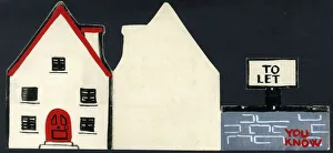 Address Prints: Original Artwork - Design for a fold-out New Home