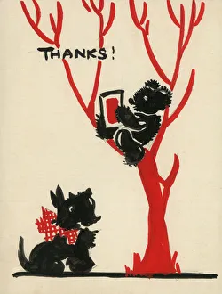 Original Artwork - Thank you card design Original Artwork - Thank you card design