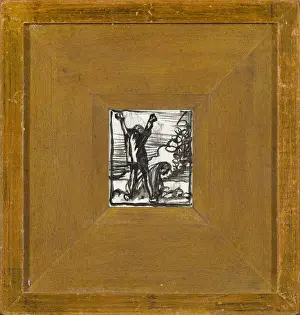 Original design for Damn the War, by Frank Brangwyn, WW1