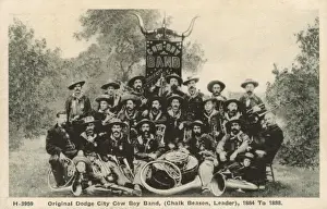 Cowboys Prints: Original Dodge City Cowboy Band