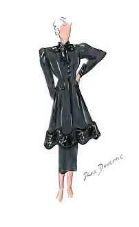 Original Fashion Illustration by Dora Sprinzel