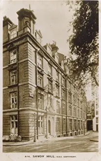 The Original Home of the BBC at Savoy Hill, London