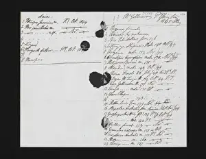 Original manuscript by the 13th Earl of Derby