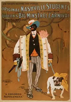 Minstrel Prints: Original Nashville Students in alliance with Gideons Big Mi