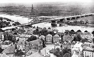 Images Dated 20th August 2019: The original road bridge over the River Rhine, Arnhem