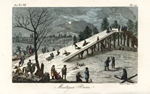 Skating Prints: The original rollercoaster or Russian Mountain