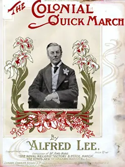 Original Sheet Music Cover - Public Figures