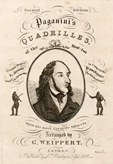 Original Sheet Music Cover - Public Figures