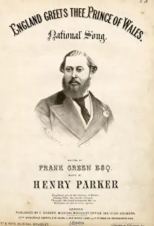 Original Sheet Music Cover - Public Figures