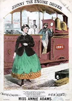 Original Sheet Music Cover - Railways