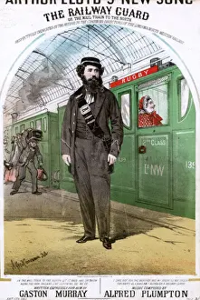 Original Sheet Music Cover - Railways