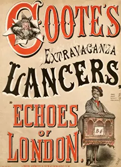 Original Sheet Music Cover - Street Traders etc