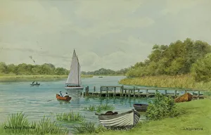 Broads Prints: Ormesby Broad, Norfolk Broads