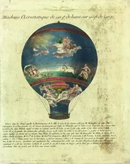 Images Dated 7th August 2011: Ornate Montgolfier balloon