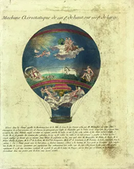 Images Dated 7th August 2011: Ornate Montgolfier balloon