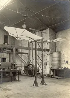 Span Prints: The ornithopter flying fox design of Major R F Moore u