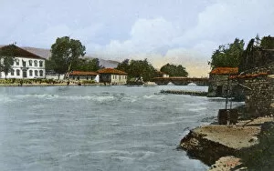 Orontes River in Antakya, Turkey