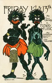 Eastbourne Prints: The Two Orphans, in Flewso the Flier, a pantomime
