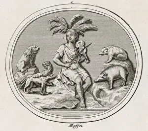 Charms Prints: Orpheus and Animals