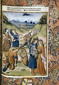 Myths Collection: Orpheus death. Illustration from the French version