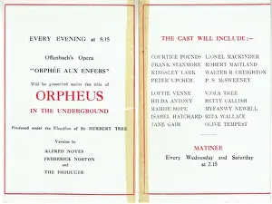 Orpheus in the Underground by Alfred Noyes