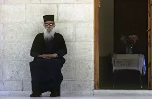 Orthodox priest, Nicosia, Cyprus