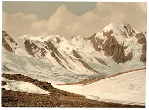 Tyrol Prints: Ortler Territory, Madritschjoch, with Konigs-, Kreuz-, and S