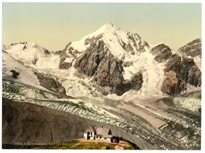 Ortler Prints: Ortler Territory, Schaubachhutte, with Konigspitze, Tyrol, A