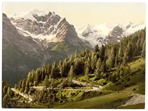 Tyrol Prints: Ortler Territory, Stilfserjoch (i. e. Stilfer Joch), with Or