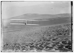 Warping Prints: Orville making right turn, showing warping of wings, hill vi