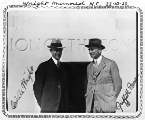 Orville Wright and Griffith Brewer
