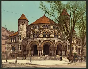 Osborn Prints: Osborn Hall, Yale College
