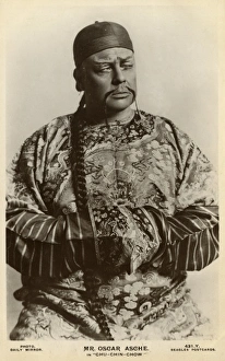Oscar Asche as Abu Hasan in Chu Chin Chow Oscar Asche as Abu Hasan in Chu Chin Chow