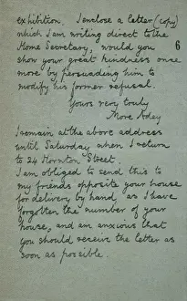 Oscar Wilde release letter