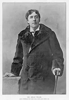 1856 Collection: Oscar Wilde / Sketch 1895