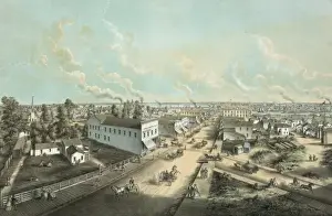 Oshkosh, Wis. From H. L. Cottrills Block /