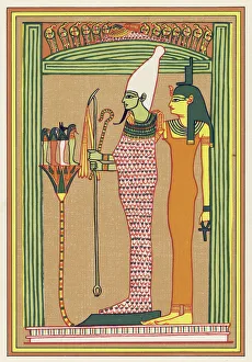 Images Dated 12th October 2007: Osiris & Isis