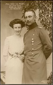 Oskar Collection: Oskar / Prussia / Wife / 1914