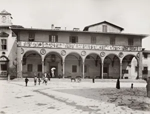 Religious Residence Prints: Ospedale del Ceppo, Pistoia, Italy