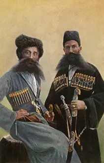 Ossetian soldiers - northern Georgian