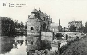 The Ostend Gate, Bruges, Belgium