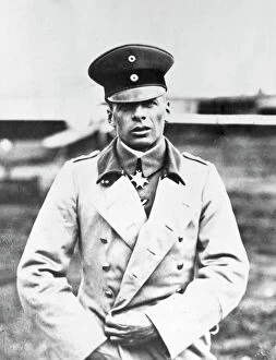 I Ii Collection: Oswald Boelcke, German aviator