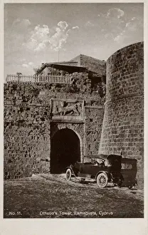 Lintel Prints: Othellos Tower - Famagusta, Republic of Northern Cyprus
