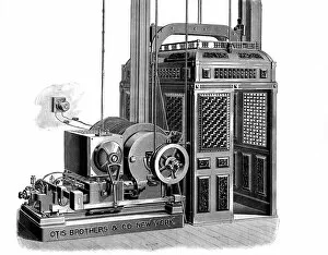 1890 Gallery: Otis Electric Elevator