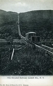 Gauge Prints: Otis Elevated Railroad, Catskill Mountains, NY State, USA